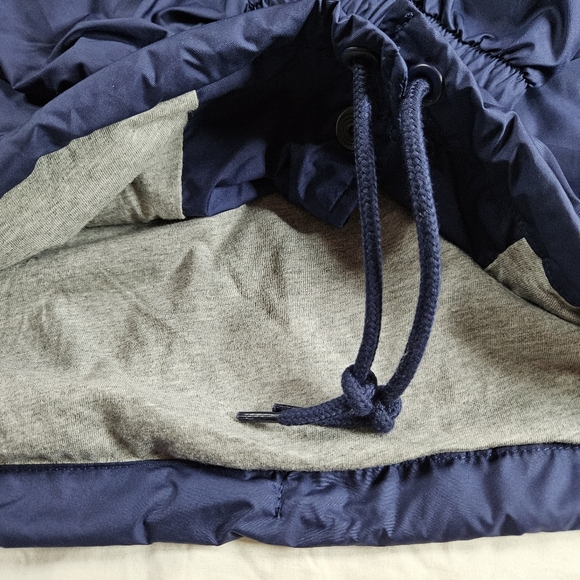 Nike Loose Fit Navy Snap Front Slick Jacket FN3316 410 Men's Size XLarge - Picture 3 of 9